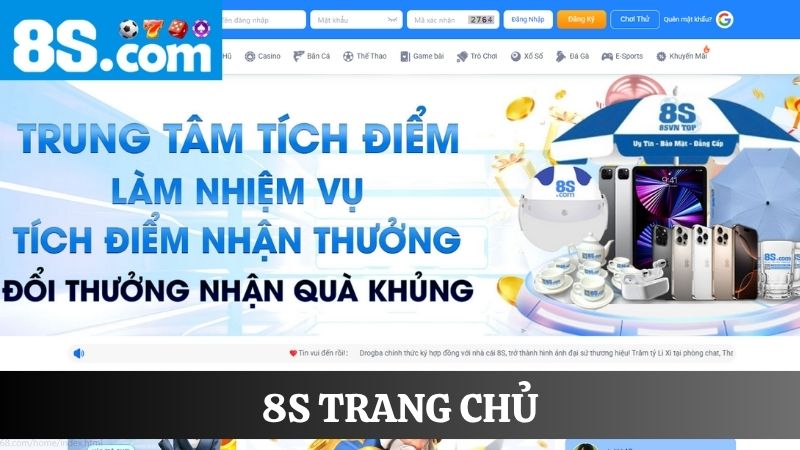 8S trang chủ