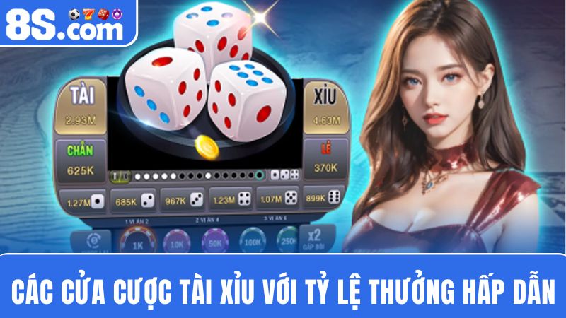 4 hình thức chơi tài xỉu 8S
