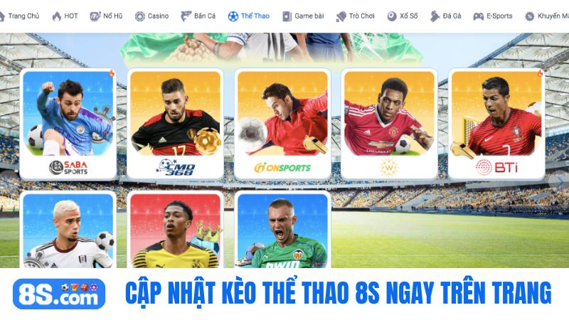kèo thể thao 8S 