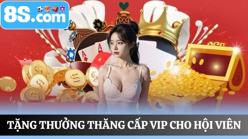 Khuyến mãi VIP 8S thưởng thăng cấp