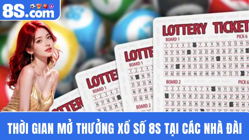 thời gian mở thưởng xổ số truyền thống 