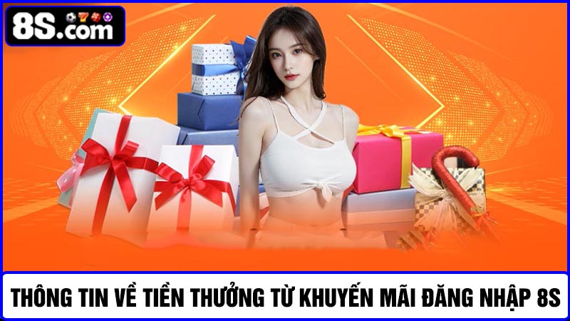 giải thưởng khuyến mãi đăng nhập 8S