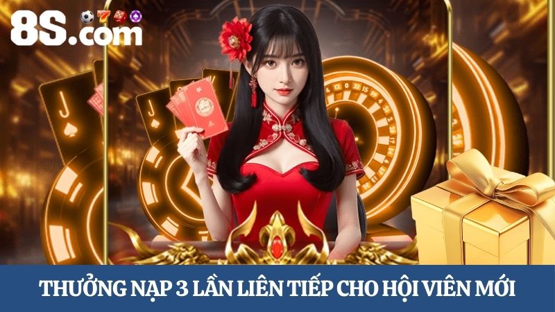 khuyến mãi nạp hội viên mới 8S